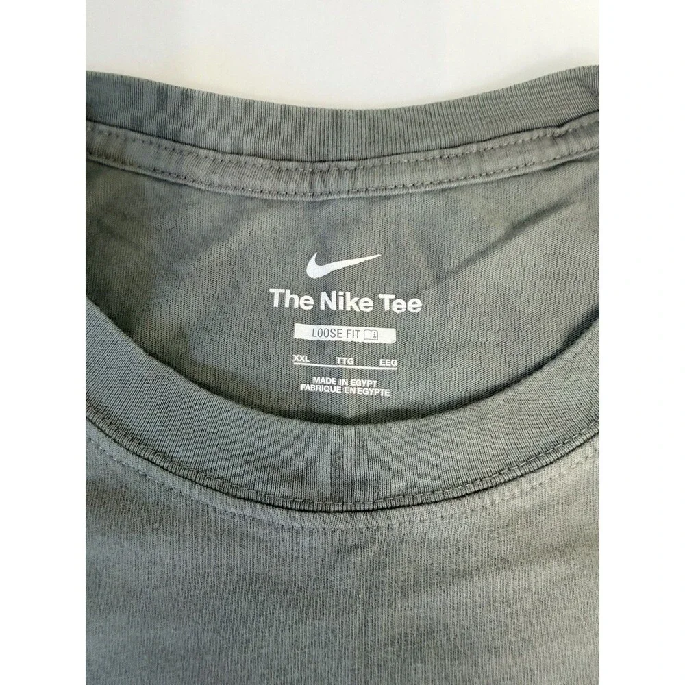 Nike Max90 Skeleton Horse Graphic T-Shirt Gray HF6199-029 Loose Fit Size 2XL - Picture 4 of 7